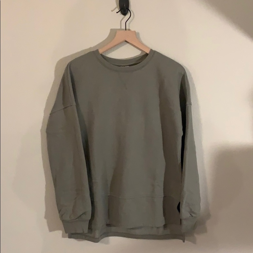 Tunic sweatshirt